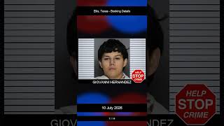 Ellis, Texas Booking Records - 10 July 2026