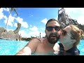 Volcano Bay Water Park Date Day! | Premium Seating Review, Lunch & A Water Roller Coaster Ride POV!