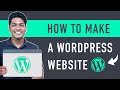 How To Make a WordPress Website (in 25 mins) Simple & Easy