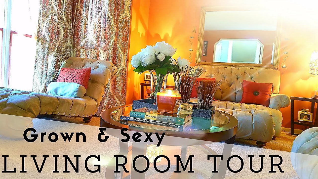 Glam Living Room Tour /Small Luxury Room Tour House to Home 🏡 YouTube
