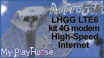 First Internet - Mikrotik LHGG LTE6 4G Router on My Mountain - 1270
