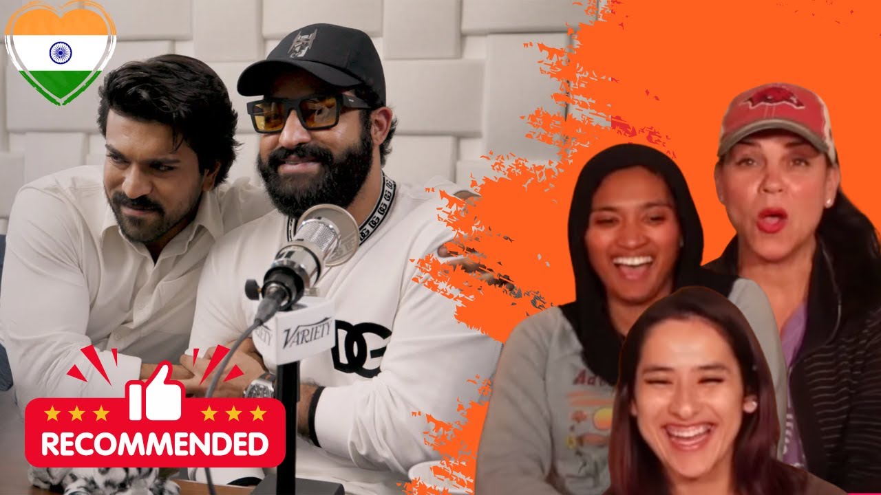 Americans react to 'RRR' NTR Jr and Ram Charan Talk 'Naatu Naatu' & the Success of the Telugu Film