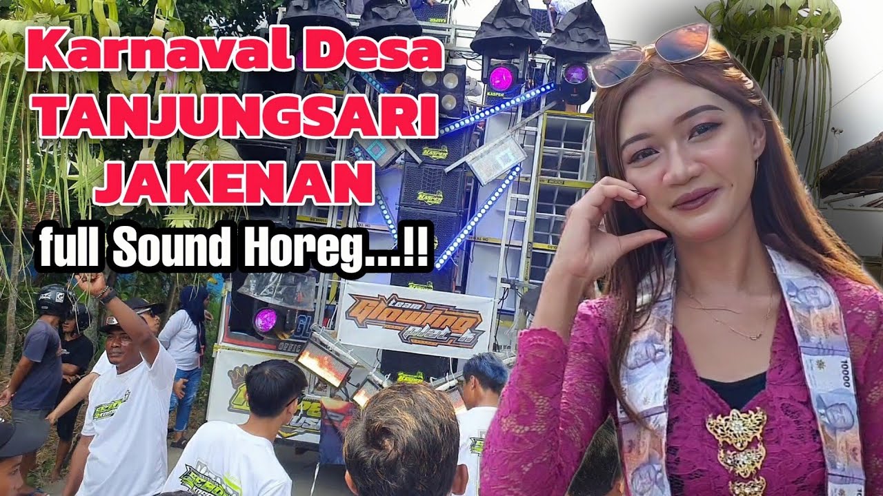 KARNAVAL DESA TANJUNGSARI JAKENAN PATI KIRAB SEDEKAH BUMI FULL SOUND HOREG