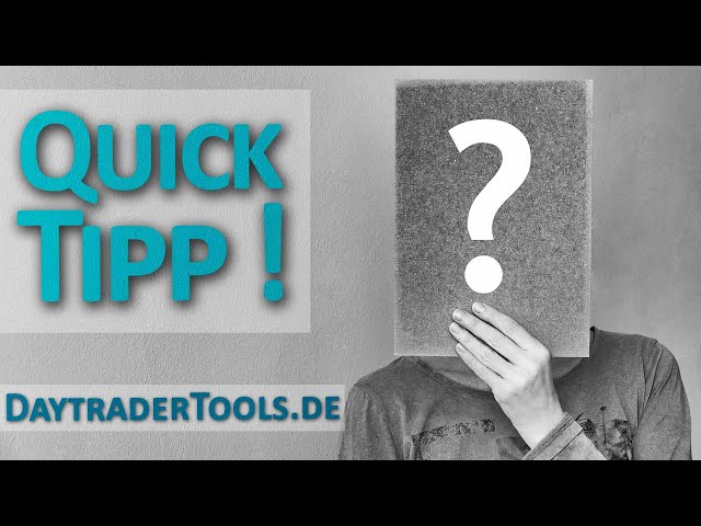 📈 QuickTipp (#12): Kerzen aus bestimmten Zeitbereichen ein und ausblenden im MetaTrader Chart
