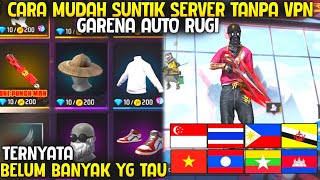 AUTO SULTAN SEKETIKA⁉️CARA PINDAH SERVER FREE FIRE‼️CARA SUNTIK SERVER FF MUDAH TANPA APLIKASI VPN 😱 screenshot 4