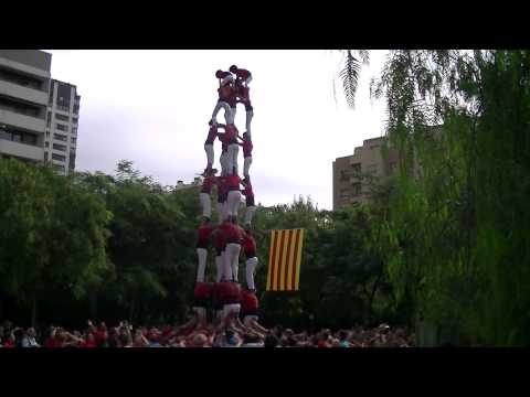 Castellers de Barcelona: 5d8 Poblenou (Barcelona) 16/09/2012