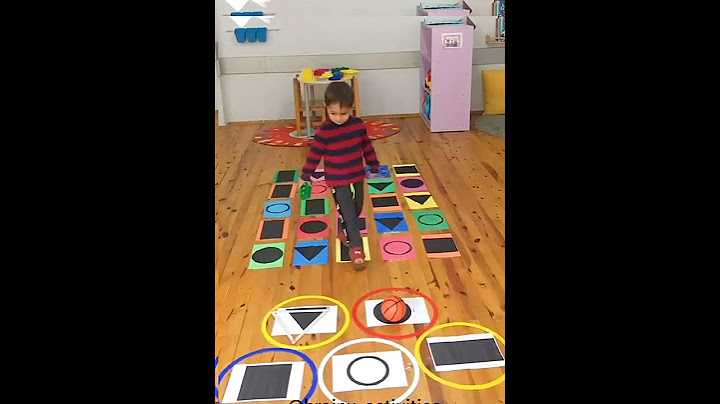Dinâmica com as Formas Geométricas #educaçãoinfantil #jogos