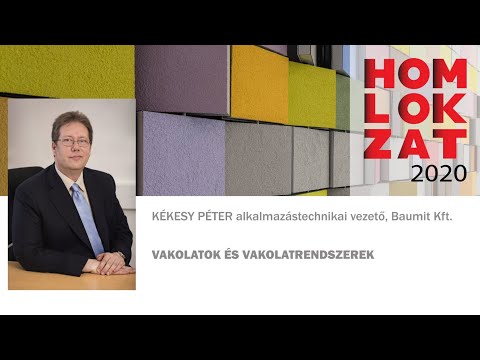 Videó: Az Ultratartó Homlokzatok Korszaka: Baumit Dekoratív Vakolatok