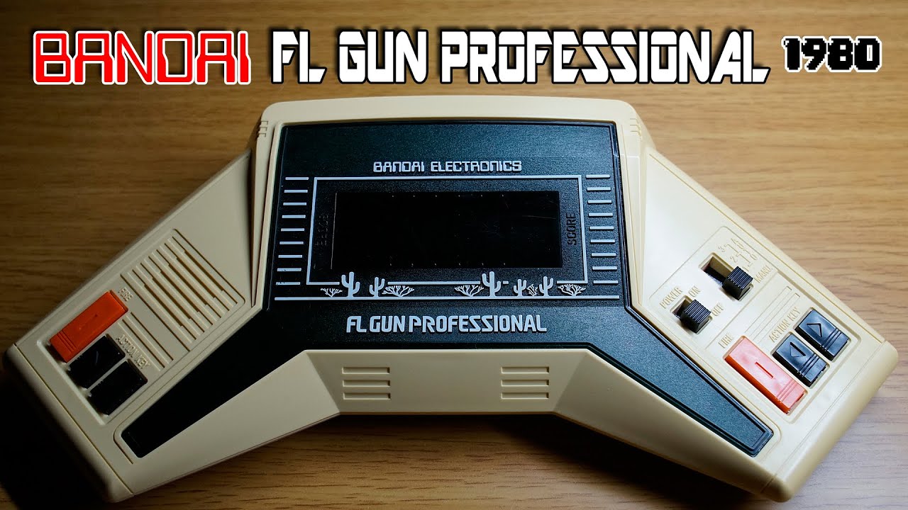 1980 반다이 건 프로페셔널(BANDAI FL Gun Professional) - YouTube