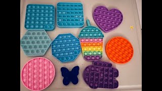 Pop it #Fidgets and #slime glittery review screenshot 4
