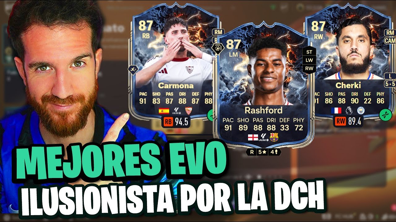 El MEJOR LD y RASHFORD! MEJORES OPCIONES EVO: Ilusionista por la derecha en FC 26 ⭐ Magician of the