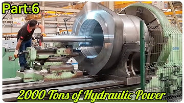 2000 ton hydraulic cylinder manufacturing process | Opening the seals and bearings | PART:6