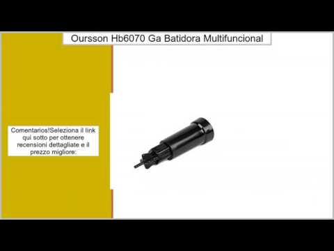Oursson Hb6070/Ga - Batidora vertical multifuncional