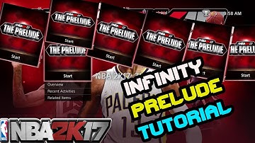 NBA 2K17 MyCAREER |How To Restart Prelude !! INFINITY PRELUDE !!