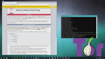 Create your own Darknet / Tor website | Debian tor server setup