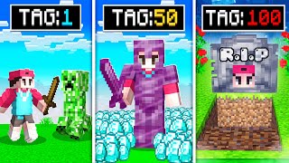 100 TAGE in MINECRAFT HARDCORE überleben!