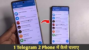 How to use two telegrams in one mobile