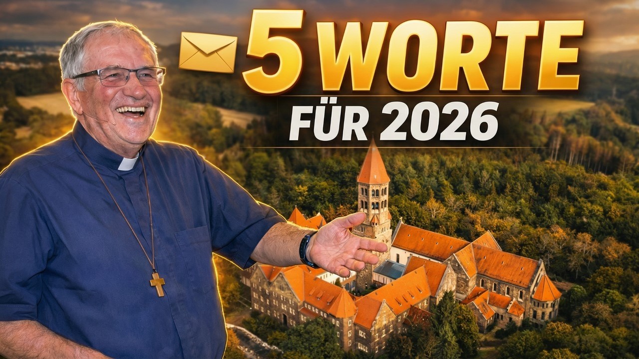 5 Worte für 2026, die dich tragen: Ein Brief aus der Abtei Clervaux (Pfarrer Albert Franck)