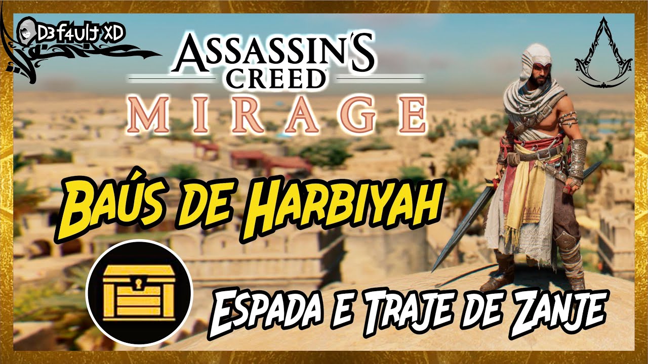 Assassin's Creed Mirage - Como pegar os Baús de Harbiyah - passo a passo