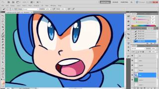 Rockman 25th - Rockman drawing