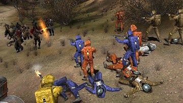 Bandits Attacks the Ecologists! S.T.A.L.K.E.R.: Call of Chernobyl NPC Wars