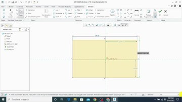 How to use Reference Dimension in CREO Sketch #reference #dimensions #creoparametric #sketch #2d