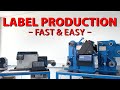 Produce your own labels with oki pro1050  dtm lf140e