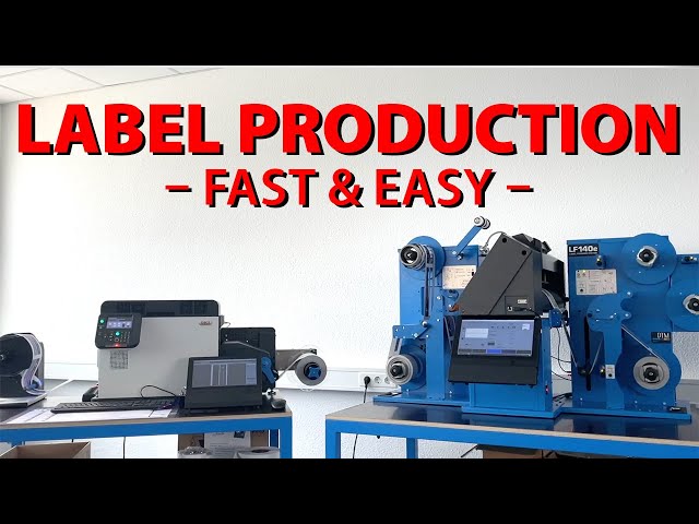 Produce your own labels with OKI Pro1050 & DTM LF140e class=