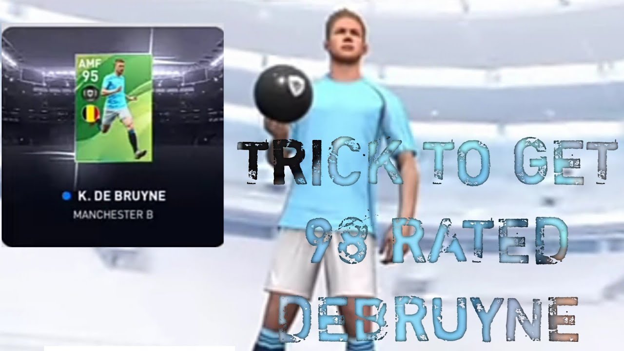 TRICK TO GET 98 RATED DEBRUYNE FROM POTW||PES2020 WORKING TRICK 100%😘❤