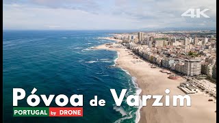 Póvoa de Varzim 4K drone footage | Portugal by drone