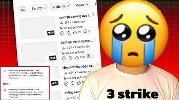 Harmful and dangerous content policy on YouTube | one of three community guideline strikes