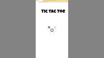 Tic Tac Toe Game in JavaScript in Hindi #shorts