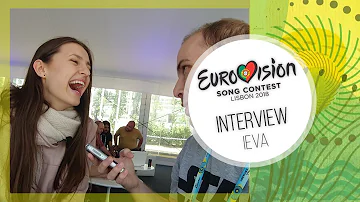 INTERVIEW ► Ieva Zasimauskaitė (Lithuania Eurovision 2018)