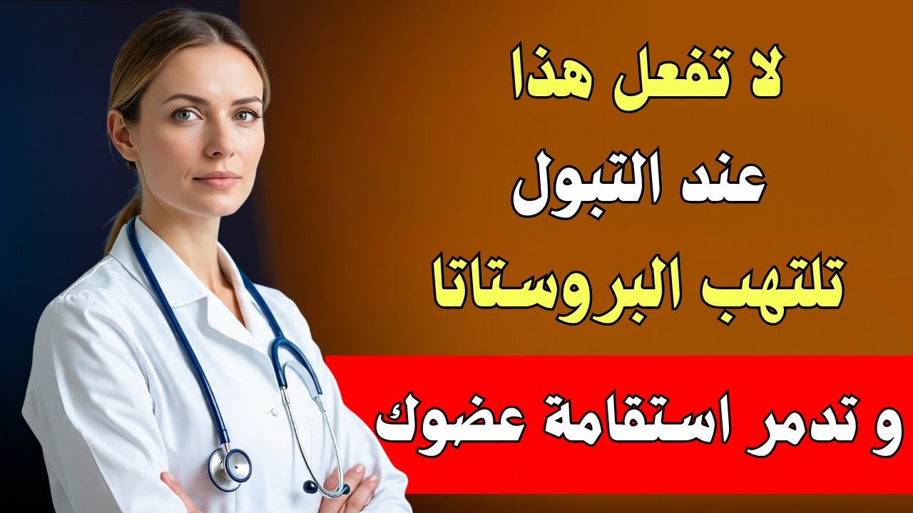 التبول بهذه الطريقة يضر البروستاتا | طبيبة المسالك البولية توضح الحقيقة!