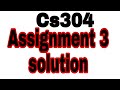 cs304 assignment 3 solution\\2020