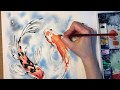 Watercolour Koi Fish Tutorial