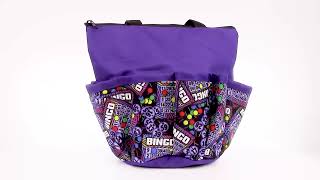 Bingo Card Purple 10 Pocket Bag screenshot 5