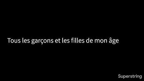 Thumbnail of françoise hardy· tous les garçons et les filles (karaoke version)