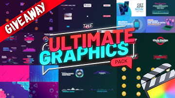 The Ultimate Graphics Pack for FCPX | Review & Giveaway