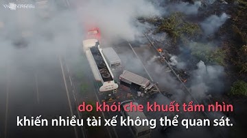 Người dân vẫn đốt rơm rạ hai bên cao tốc Long Thành | Tin tức VnExpress