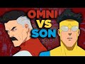 Omni Man vs Invincible