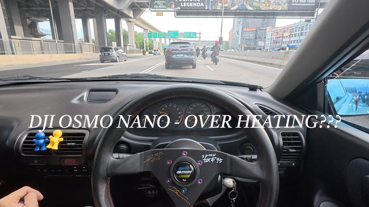 DJI Osmo Nano Overheating Test | 4K 50fps POV Car Drive Real-World Test