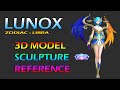 Lunox Zodiac Libra -- Mobile Legends Sculpture Reference