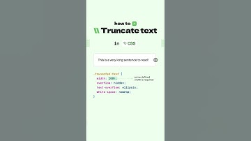 ✂️ Truncate Text Like a Pro with CSS3! 🚀||#shorts #code #coding #viralvideo #webdesign #fyp #js #web
