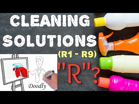 Cleaning Agent uses and How to use (R1-R9) | Chemical Agent | Doodly video!!