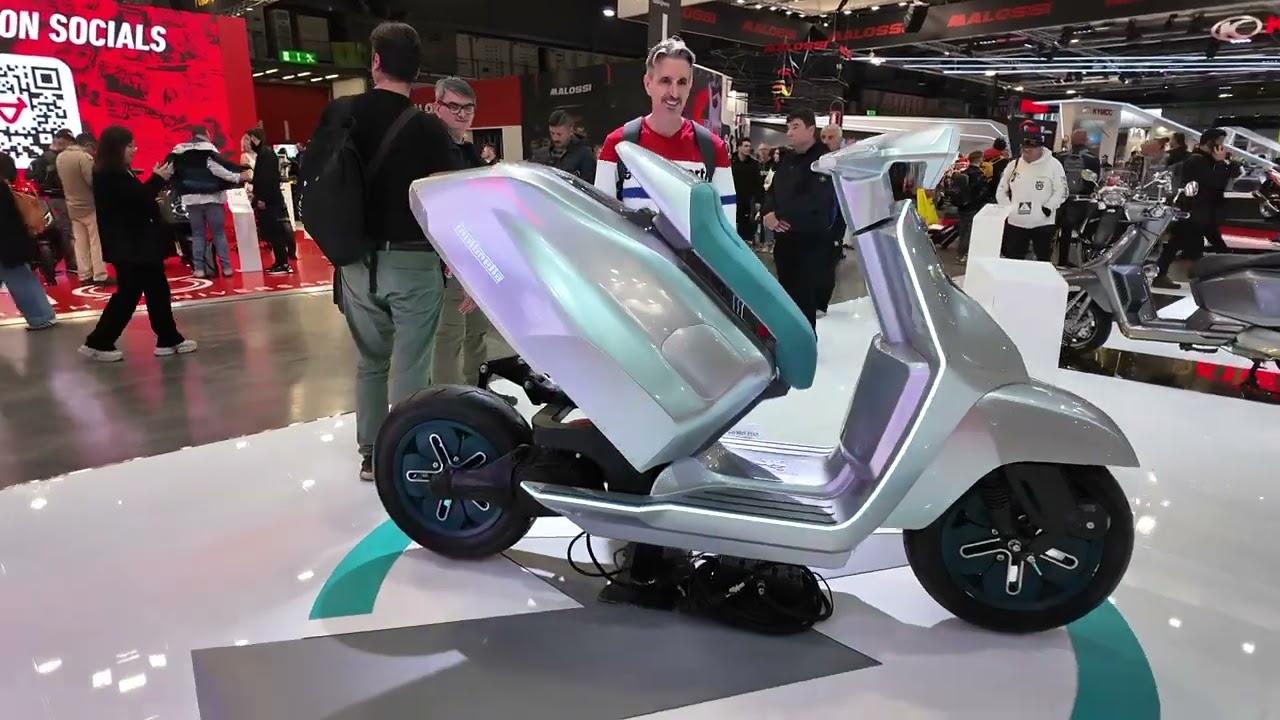 The 2025 Lambretta scooters collection at EICMA show Italy