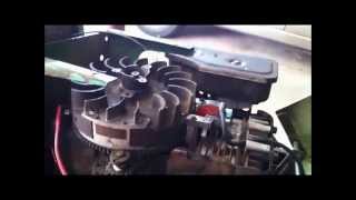 1980 John Deere 111 11hp Briggs and Stratton Electronic Igniton Conversion from Points