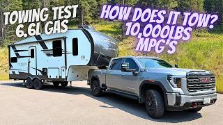 #183 2026 GMC 2500 AT4 6.6L Gas Towing Test