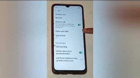 How to disable flash on incoming calls in oppo a73, disable flash on calls setting