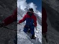 Getting stuck in ice while climbing  #mountains #expedition #himalayas #mounteverest #nepal